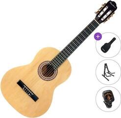3/4 klassieke gitaar voor kinderen Pasadena SC041 Standard SET Natural 3/4 klassieke gitaar voor kinderen