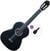 Gitara klasyczna 3/4 dla dzieci Pasadena SC041 Basic SET Black Gitara klasyczna 3/4 dla dzieci
