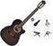 Klasična kitara z elektroniko Ibanez GA35TCE-DVS Premium SET 4/4 Dark Violin Sunburst High Gloss Klasična kitara z elektroniko