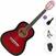 3/4 klassieke gitaar voor kinderen Pasadena SC041 Standard SET Red Burst 3/4 klassieke gitaar voor kinderen