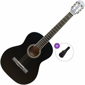 Klassieke gitaar Pasadena SC041 Basic SET 4/4 Black Klassieke gitaar - 1