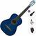 Konzertgitarre Pasadena SC041 Standard SET 4/4 Blue Konzertgitarre