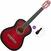 Klasična kitara Pasadena SC041 Basic SET 4/4 Red Burst Klasična kitara