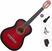 Klasična kitara Pasadena SC041 Standard SET 4/4 Red Burst Klasična kitara