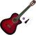 Klasična kitara Pasadena SC041C Basic SET 4/4 Red Burst Klasična kitara