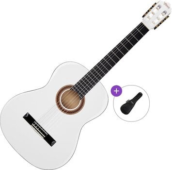 Guitare classique Valencia VC104 Basic SET 4/4 White Guitare classique - 1