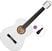 Guitare classique Valencia VC104 Basic SET 4/4 White Guitare classique