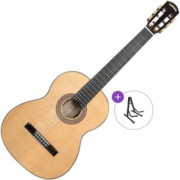 Klassisk gitar Cascha CGC310 Basic SET 4/4 Natural Klassisk gitar - 1