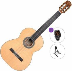 3/4 klassieke gitaar voor kinderen Cascha CGC 200 Standard SET Natural 3/4 klassieke gitaar voor kinderen