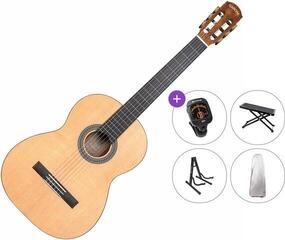 3/4 klassieke gitaar voor kinderen Cascha CGC 200 Premium SET Natural 3/4 klassieke gitaar voor kinderen