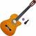 Gitara klasyczna z przetwornikiem Valencia VC104TCE Basic SET 4/4 Natural Gitara klasyczna z przetwornikiem