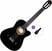 Klassikaline kitarr Valencia VC104TC Basic SET 4/4 Black Klassikaline kitarr