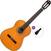 Klasična gitara Pasadena PC-100 Basic SET 4/4 Natural Klasična gitara
