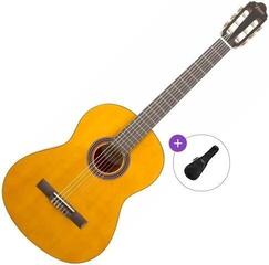 Klassieke gitaar Valencia VC204H Basic SET 4/4 Natural Klassieke gitaar
