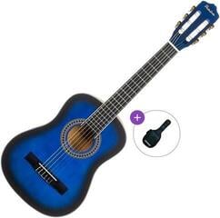 Класическа китара с размер 1/2 Pasadena PC-10-1/2 Basic SET Blue Burst Класическа китара с размер 1/2