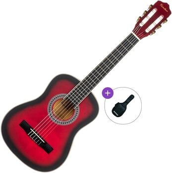 Klassikaline kitarr Pasadena PC-10-1/2 Basic SET Red Burst Klassikaline kitarr - 1