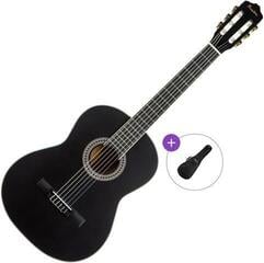 Klassieke gitaar Pasadena PC-10 Basic SET 4/4 Black Klassieke gitaar