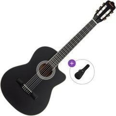 Classical guitar Pasadena PCC-10 Basic SET 4/4 Black Classical guitar