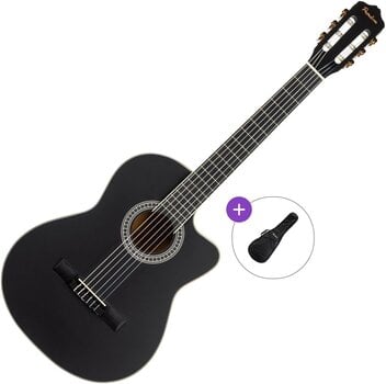 Klassieke gitaar Pasadena PCC-10 Basic SET 4/4 Black Klassieke gitaar - 1