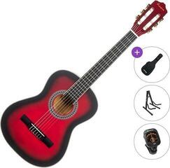 Classical guitar Pasadena PC-10-3/4 Standard SET Red Burst Classical guitar