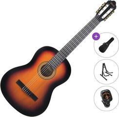 Klassieke gitaar Valencia VC264 Standard SET 4/4 Classical Sunburst Klassieke gitaar
