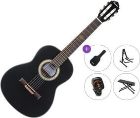 Gitara klasyczna 3/4 dla dzieci Pasadena PC-100 Premium SET Black Gitara klasyczna 3/4 dla dzieci