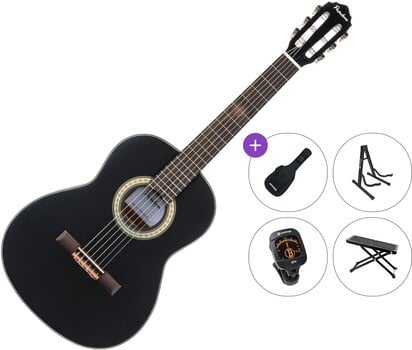 Gitara klasyczna 3/4 dla dzieci Pasadena PC-100 Premium SET Black Gitara klasyczna 3/4 dla dzieci - 1