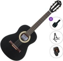Класическа китара с размер 1/2 Pasadena PC-100 Standard SET Black Класическа китара с размер 1/2