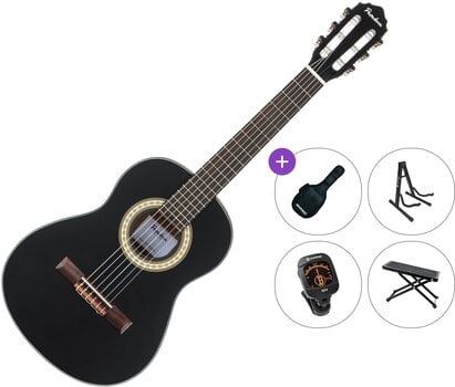 Gitara klasyczna 1/2 dla dzieci Pasadena PC-100 Premium SET Black Gitara klasyczna 1/2 dla dzieci - 1