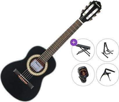 Classical guitar Pasadena PC-100 Premium SET Black Classical guitar - 1