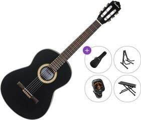 Gitara klasyczna Pasadena PC-100 Premium SET 4/4 Black Gitara klasyczna