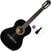 Guitarra clássica com pré-amplificador Valencia VC104E Basic SET 4/4 Black Guitarra clássica com pré-amplificador
