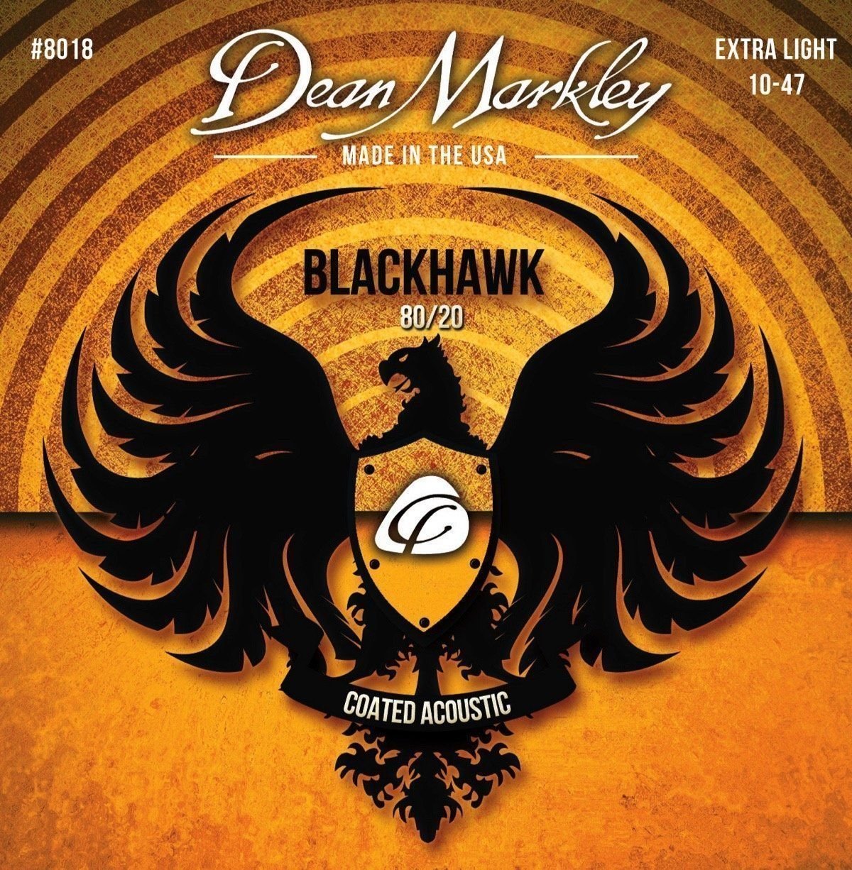 Snaren voor akoestische gitaar Dean Markley 8018 Blackhawk 80/20 10-47