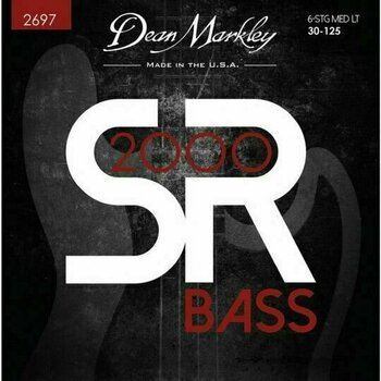 Jeux de 6 cordes basses Dean Markley SR2000 2697 - 1