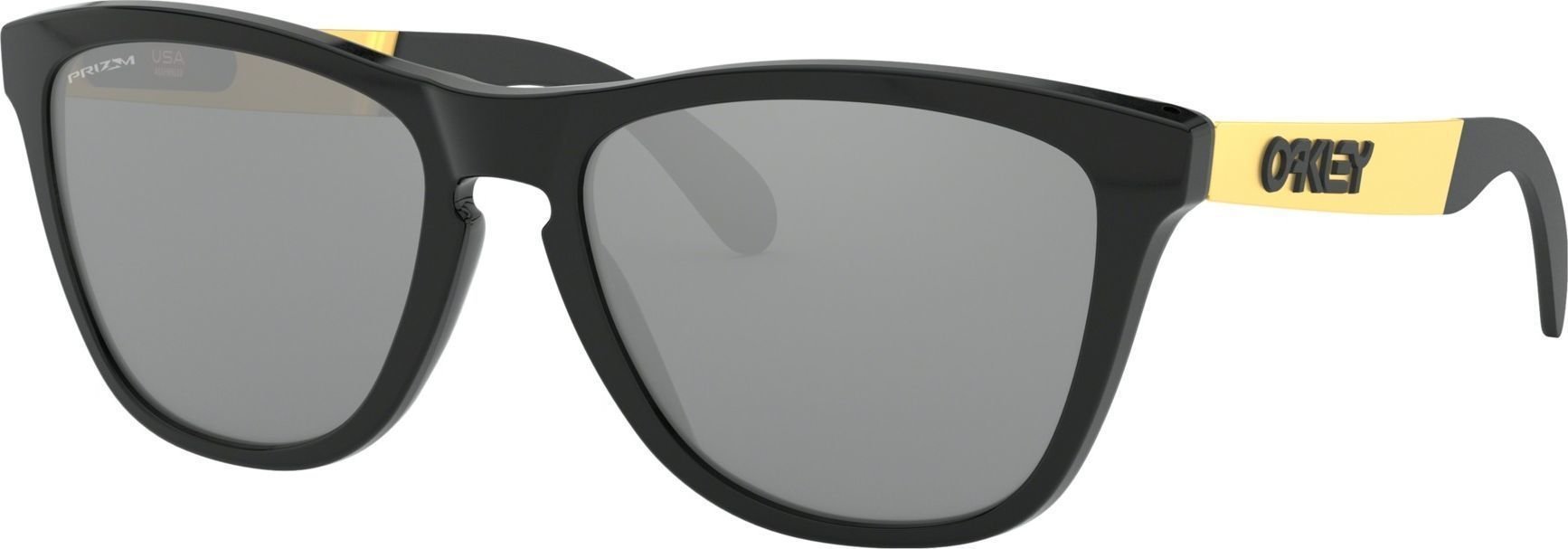 Lifestyle cлънчеви очила Oakley Frogskins Mix 942802 Polished Black/Prizm Black M Lifestyle cлънчеви очила