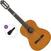 Konzertgitarre Valencia VC204L Basic SET Antique Natural Konzertgitarre