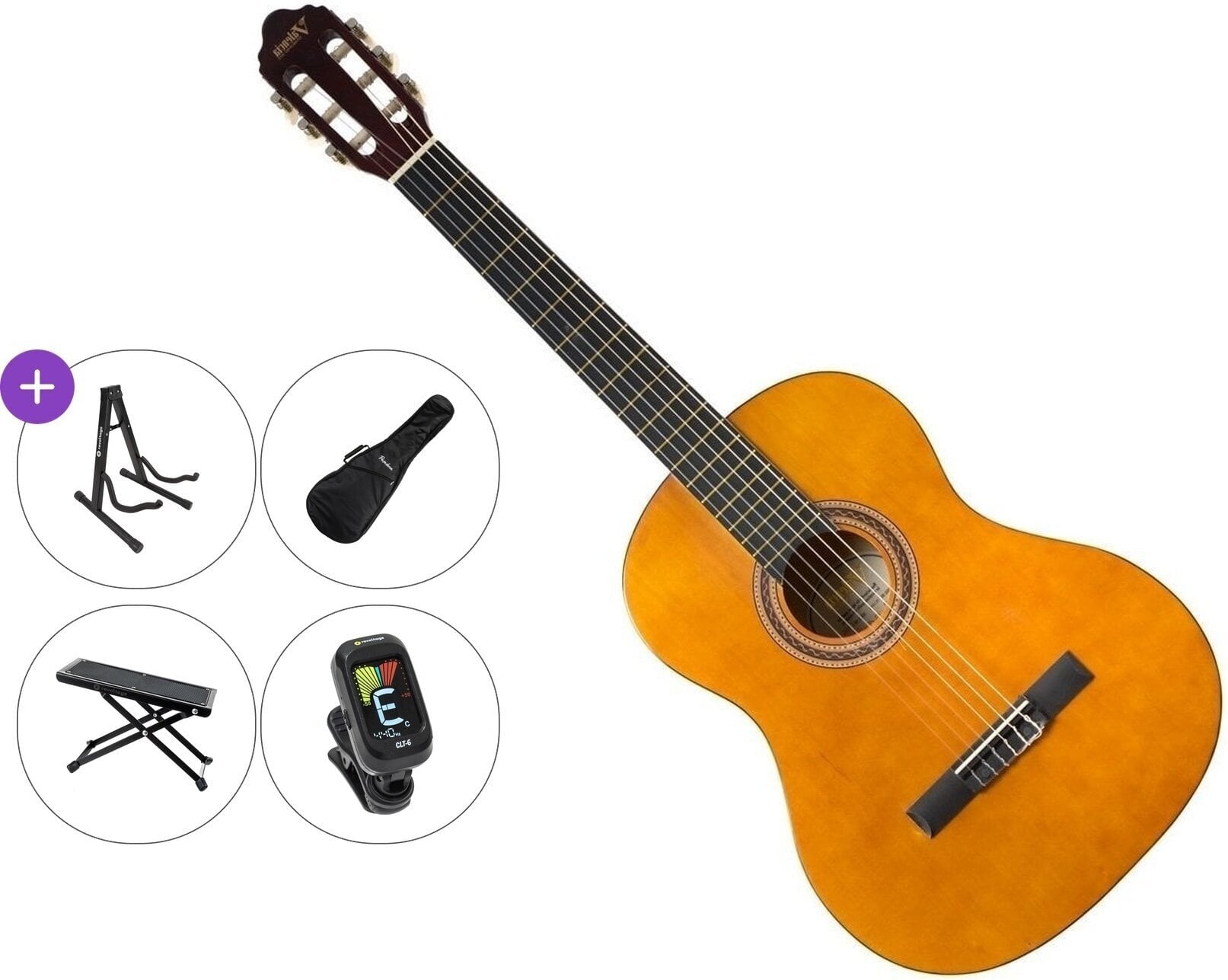 Konzertgitarre Valencia VC104L Premium SET 4/4 Natural Konzertgitarre