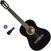 Klasična gitara Valencia VC104L Basic SET 4/4 Black Klasična gitara
