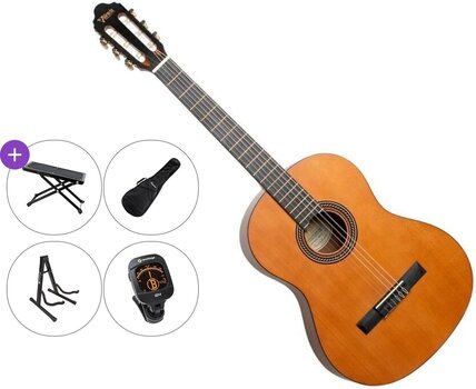 Klassieke gitaar Valencia VC204HL Premium SET 4/4 Natural Klassieke gitaar - 1