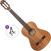 Gitara klasyczna 1/2 dla dzieci Ortega R122L Basic SET Natural Gitara klasyczna 1/2 dla dzieci