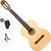 Klasszikus gitár Ortega R121-7/8-L Standard SET 7/8 Natural Klasszikus gitár