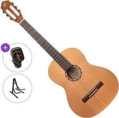 Konzertgitarre Ortega R122SN-L Standard SET 4/4 Natural Konzertgitarre