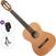 Konzertgitarre Ortega R122-7/8-L Standard SET 7/8 Natural Konzertgitarre