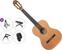 Konzertgitarre Ortega R122-7/8-L Premium SET 7/8 Natural Konzertgitarre