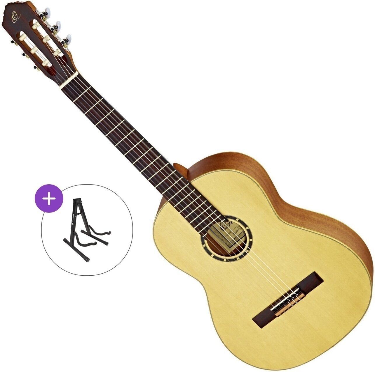 Gitara klasyczna Ortega R121L Basic SET 4/4 Natural Gitara klasyczna