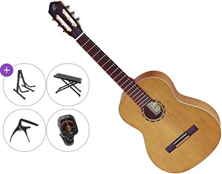 Gitara klasyczna Ortega R122L Premium SET 4/4 Natural Gitara klasyczna - 1