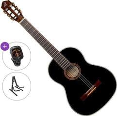 Gitara klasyczna Ortega R221BK-L Standard SET 4/4 Black Gitara klasyczna