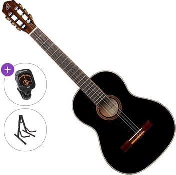Gitara klasyczna Ortega R221BK-L Standard SET 4/4 Black Gitara klasyczna - 1