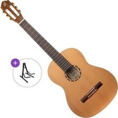 Konzertgitarre Ortega R131L Basic SET 4/4 Natural Konzertgitarre