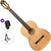 Klasszikus gitár Ortega R131SN-L Standard SET 4/4 Natural Klasszikus gitár